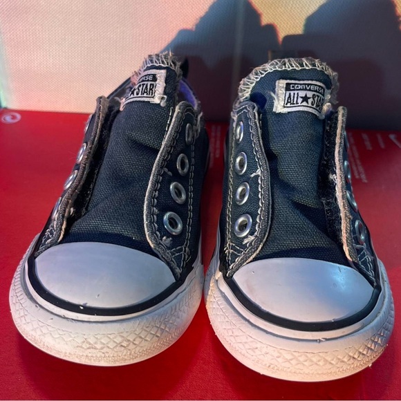 Converse Infant White Sneakers - Picture 1 of 4